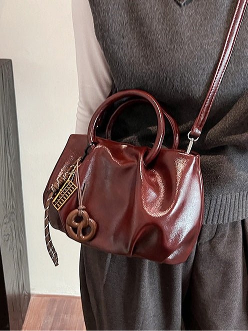 Bolso nube plisado ligero