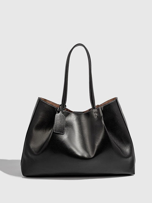 Bolso tote de gran capacidad con textura premium - ideal para el día a día