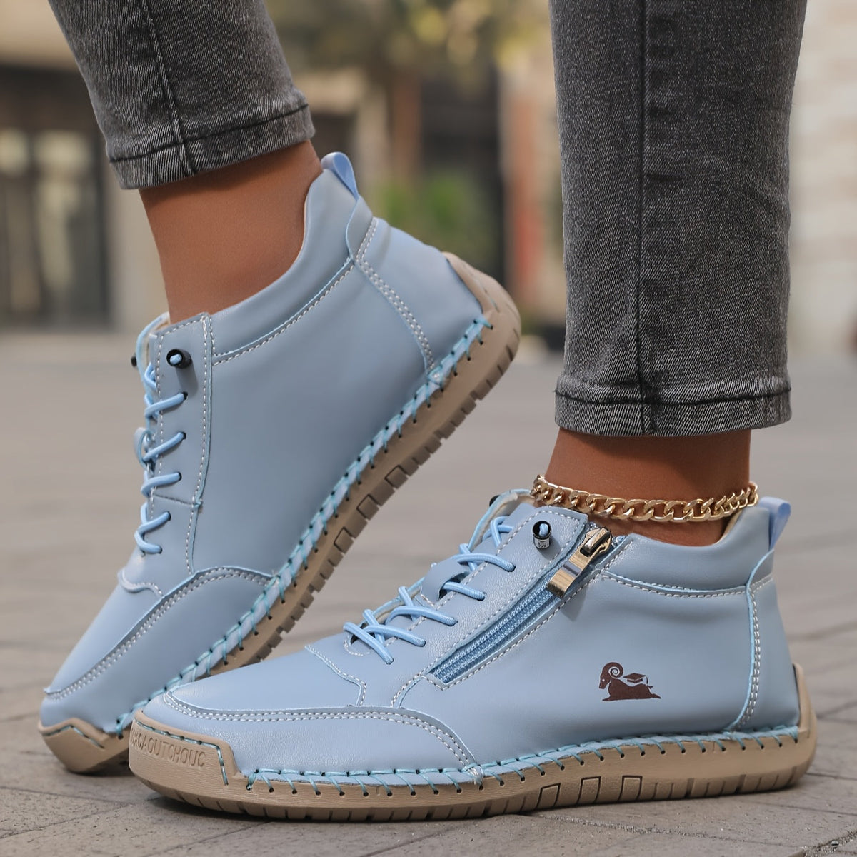 Mila – Zapatillas ortopédicas cómodas con cierre de cremallera