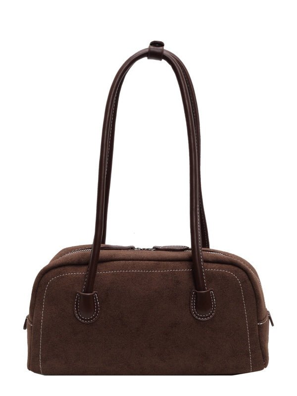 Bolso retro tipo almohada con efecto esmerilado