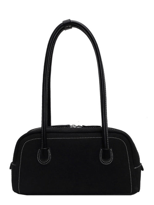 Bolso retro tipo almohada con efecto esmerilado