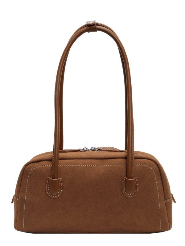 Bolso retro tipo almohada con efecto esmerilado