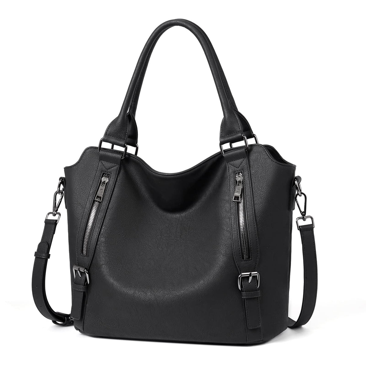 Bolso tote retro tipo bandolera de gran capacidad