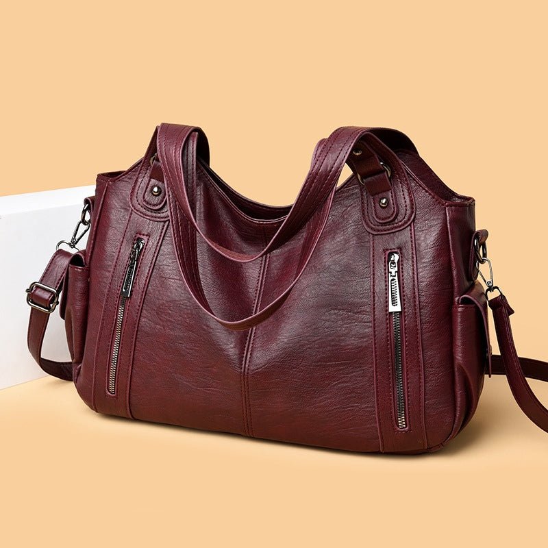 Bolso tote con remaches de gran capacidad