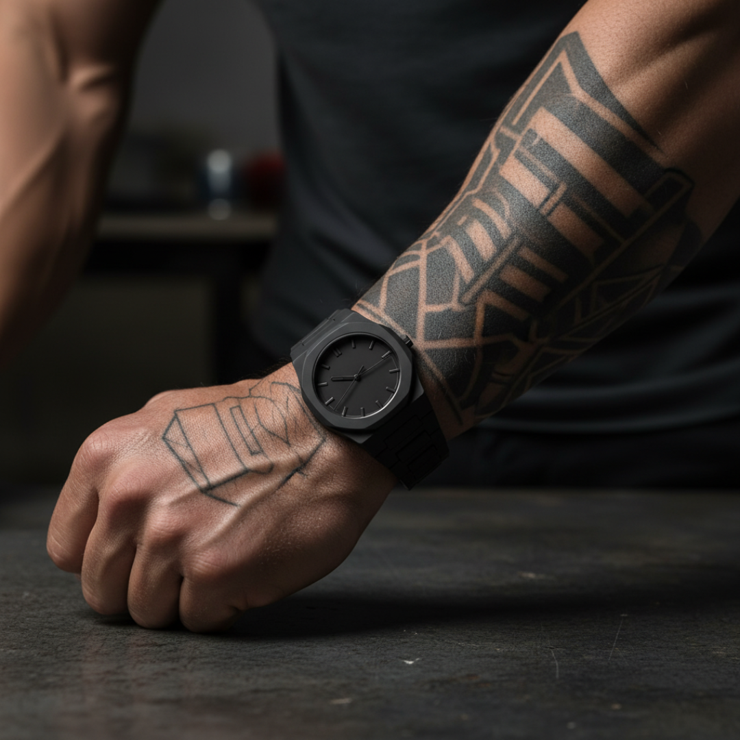 Reloj KRONOS – Edición de policarbonato negro