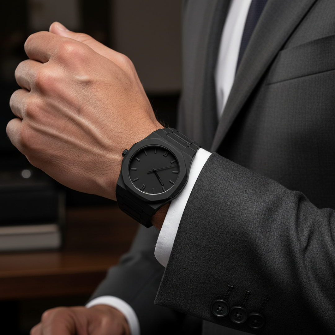 Reloj KRONOS – Edición de policarbonato negro