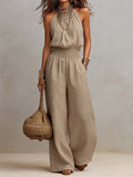 Valeria | Mono elegante con cuello halter