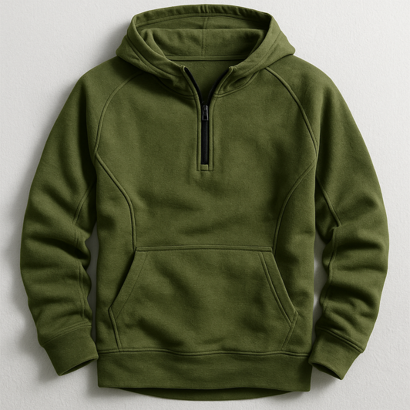 Felix | Sudadera con capucha moderna y cremallera