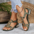 Elsera Sandalias cómodas con tacón