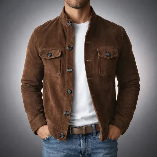 Chaqueta MILANO de Ante Italiano Estructurado