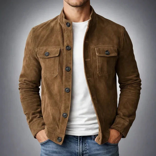 Chaqueta MILANO de Ante Italiano Estructurado