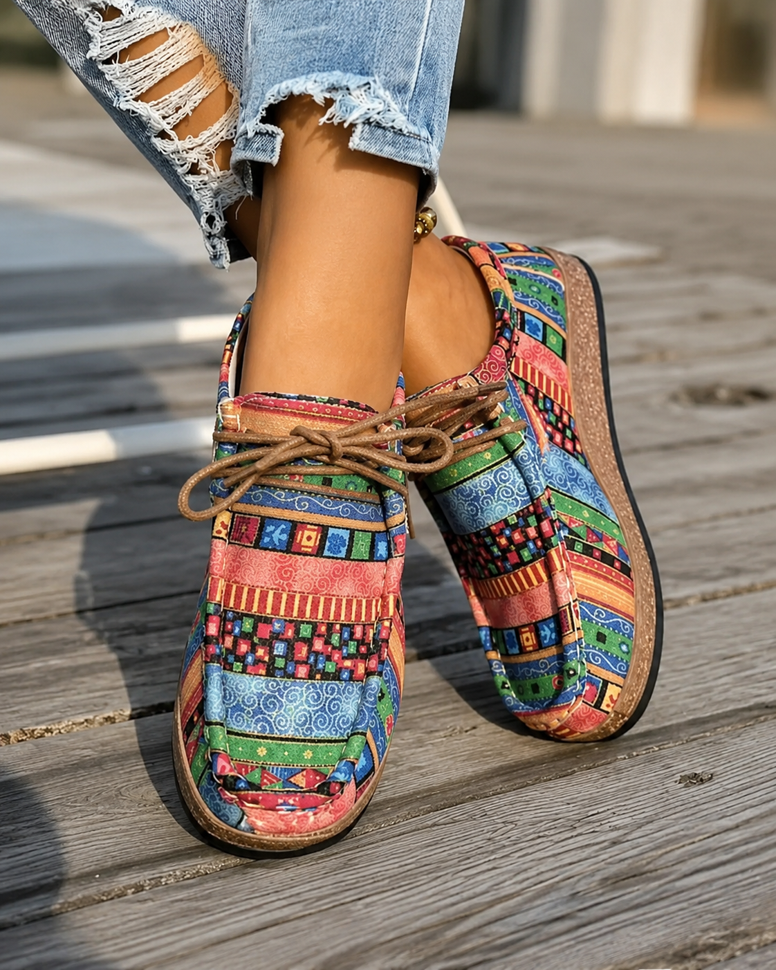 Loes | Zapatos ortopédicos coloridos con suela flexible