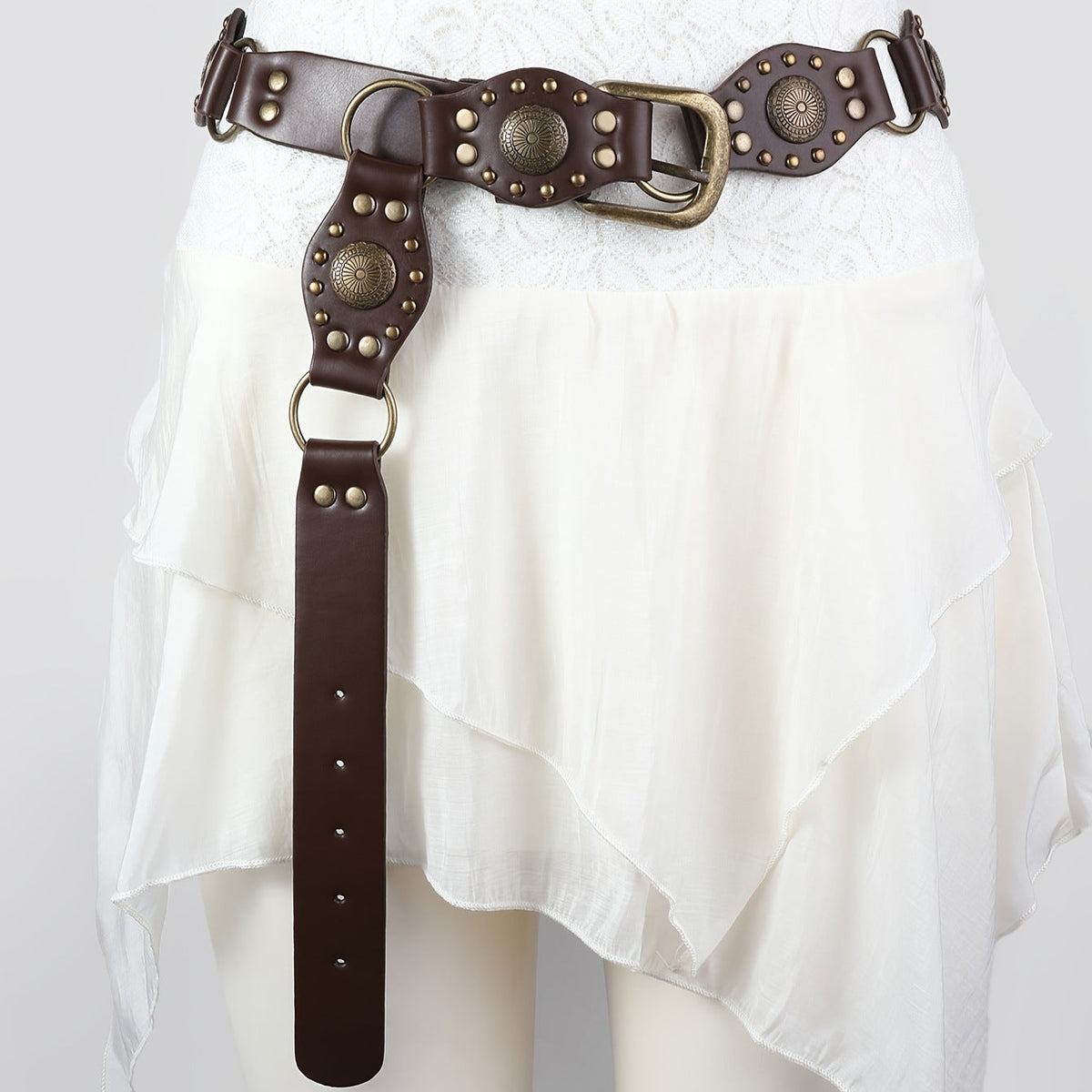 Cinturón retro casual