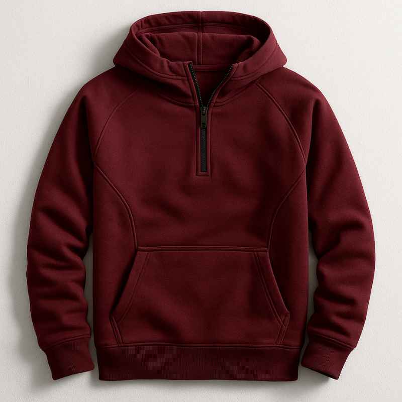 Felix | Sudadera con capucha moderna y cremallera