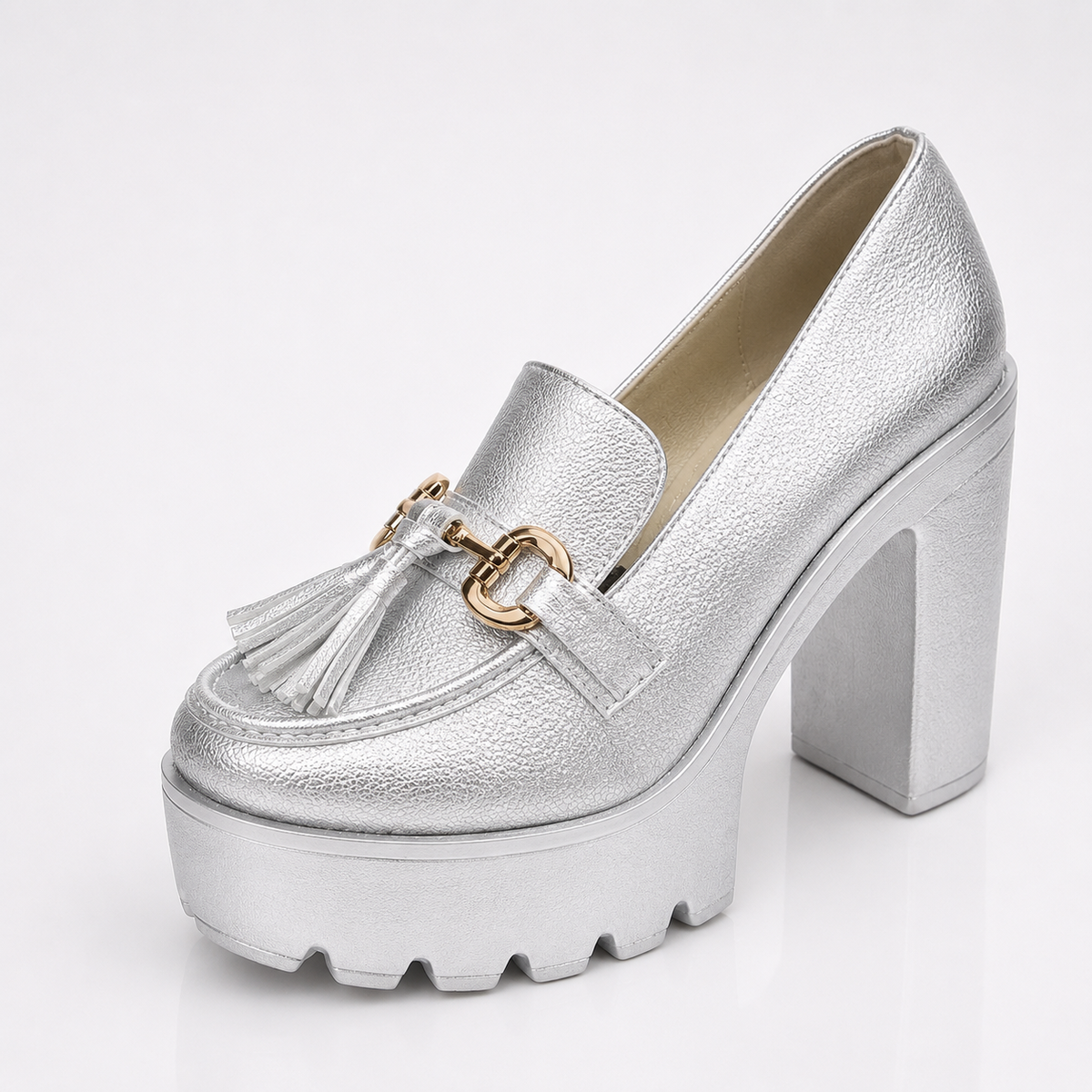 Zapatos de Plataforma con Borlas