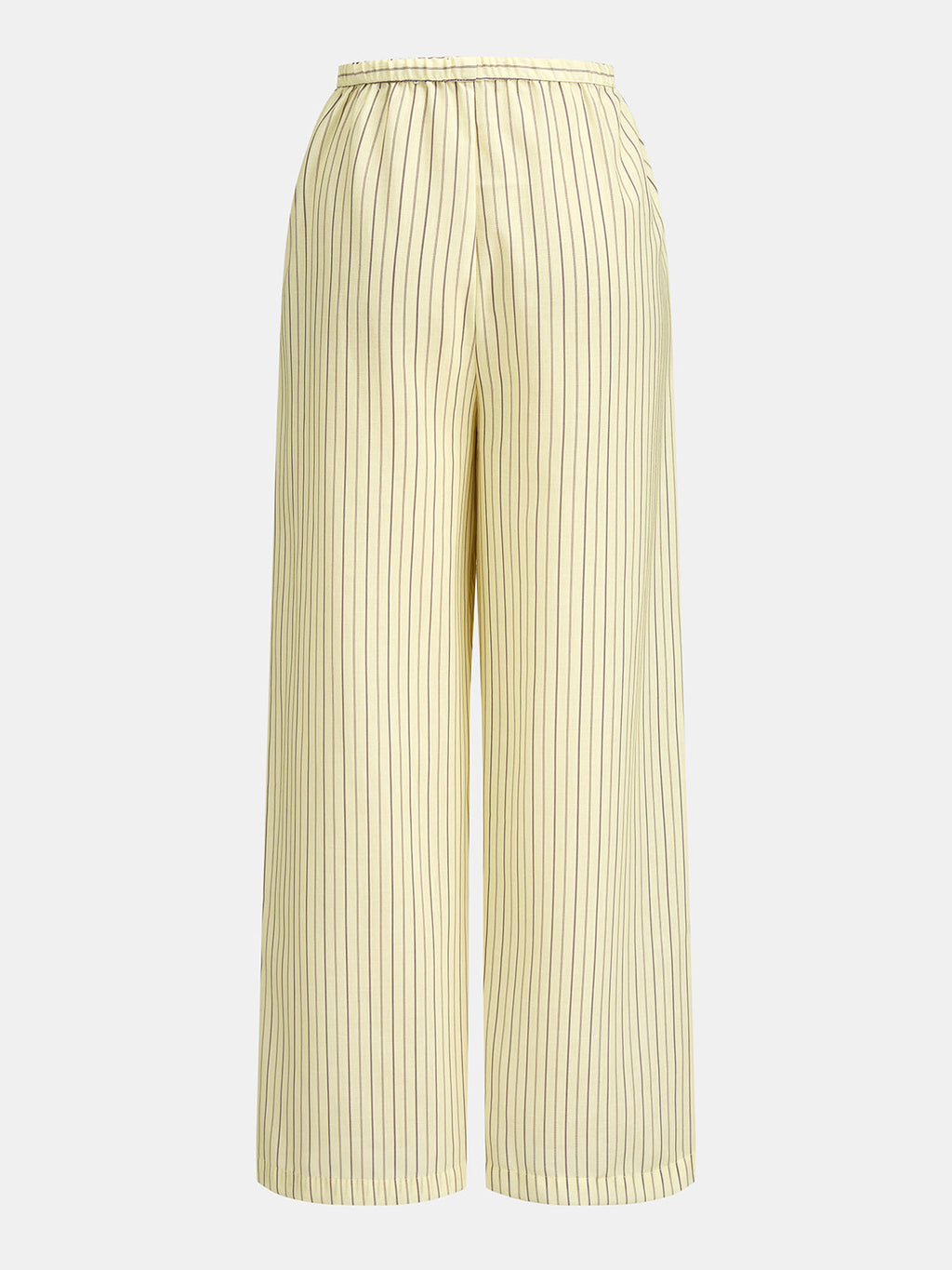 Conjunto de pantalón a rayas con cordón de dos piezas