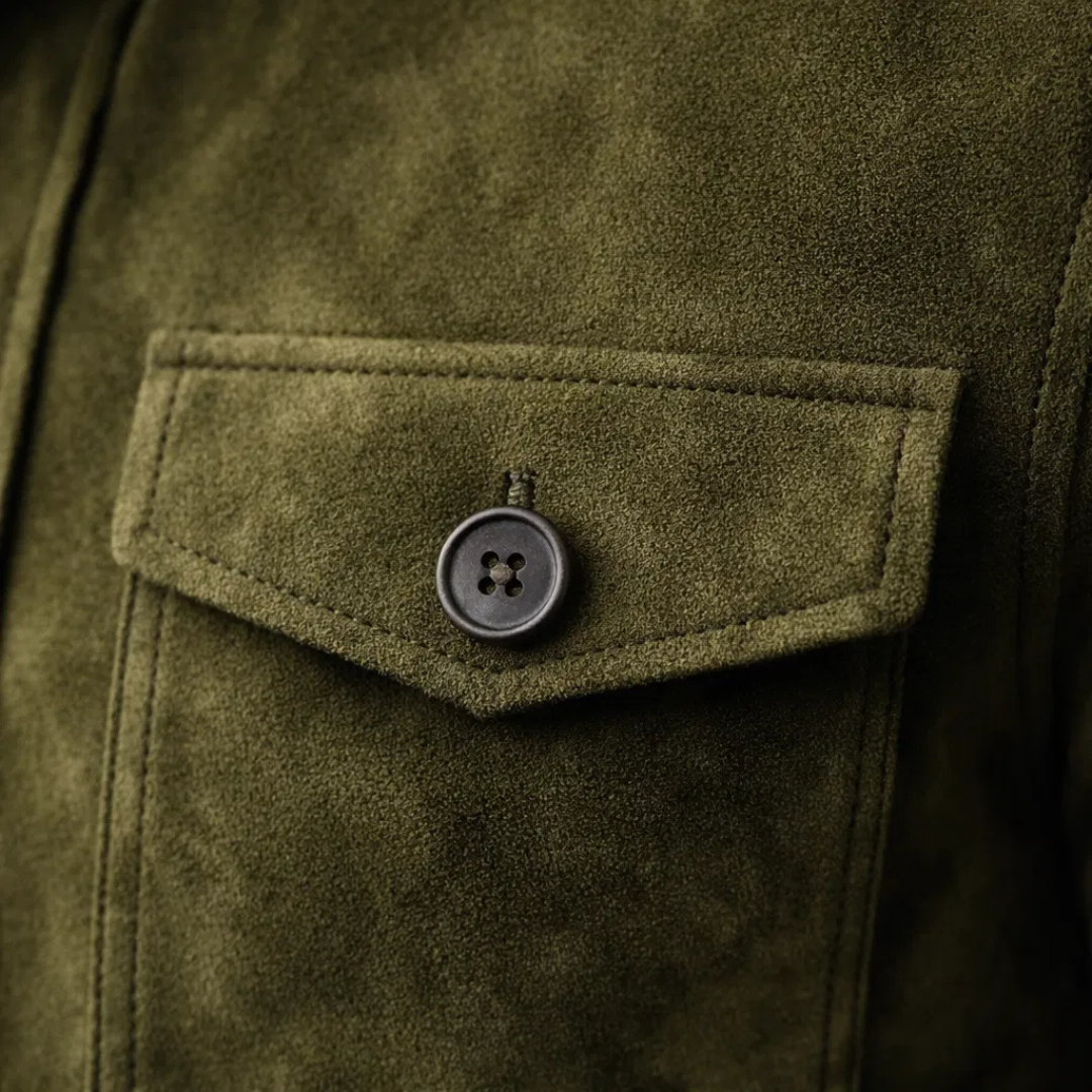Chaqueta MILANO de Ante Italiano Estructurado