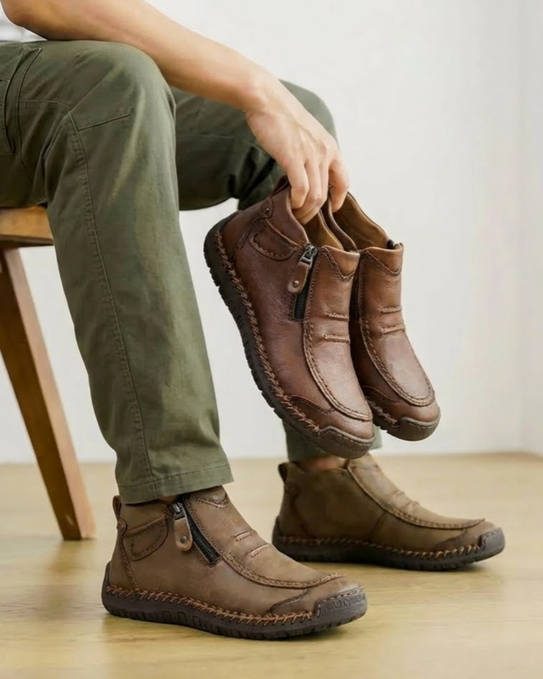Botines antideslizantes