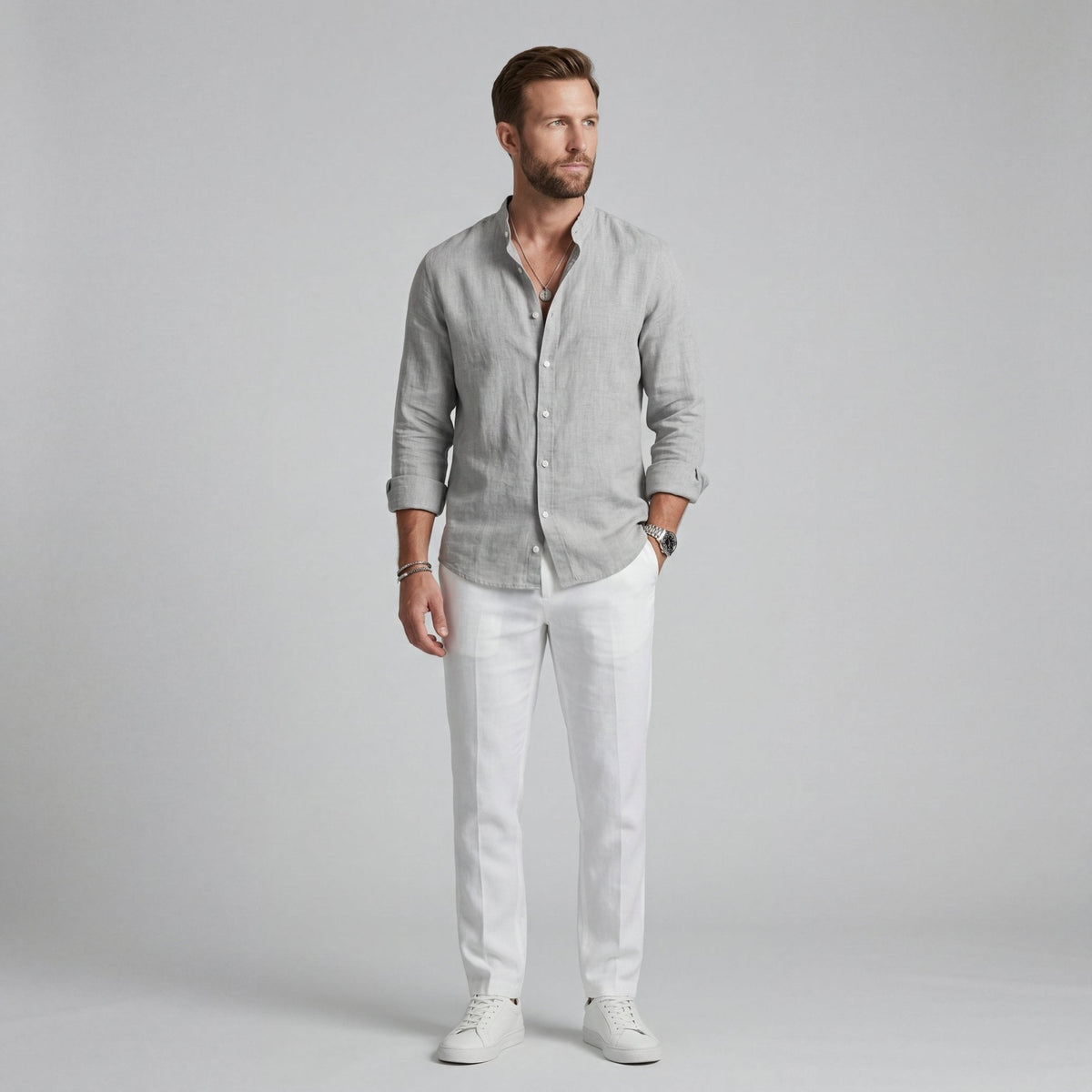 Camisa Santorini: ligereza y estilo para el verano