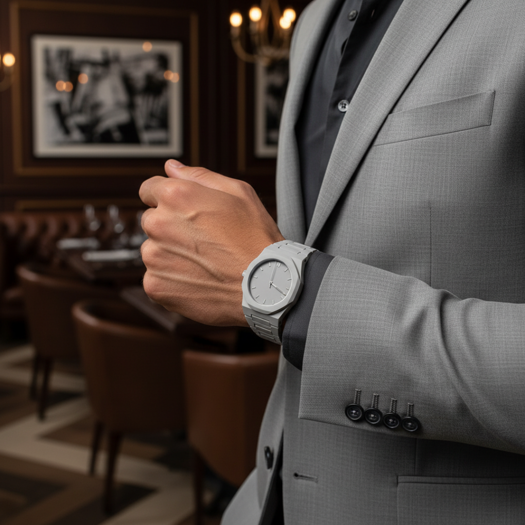 Reloj KRONOS – Edición de policarbonato negro