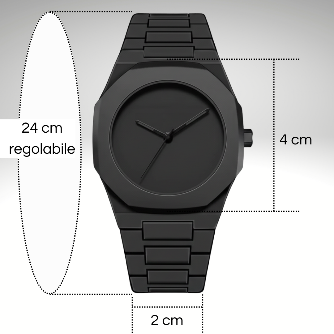 Reloj KRONOS – Edición de policarbonato negro