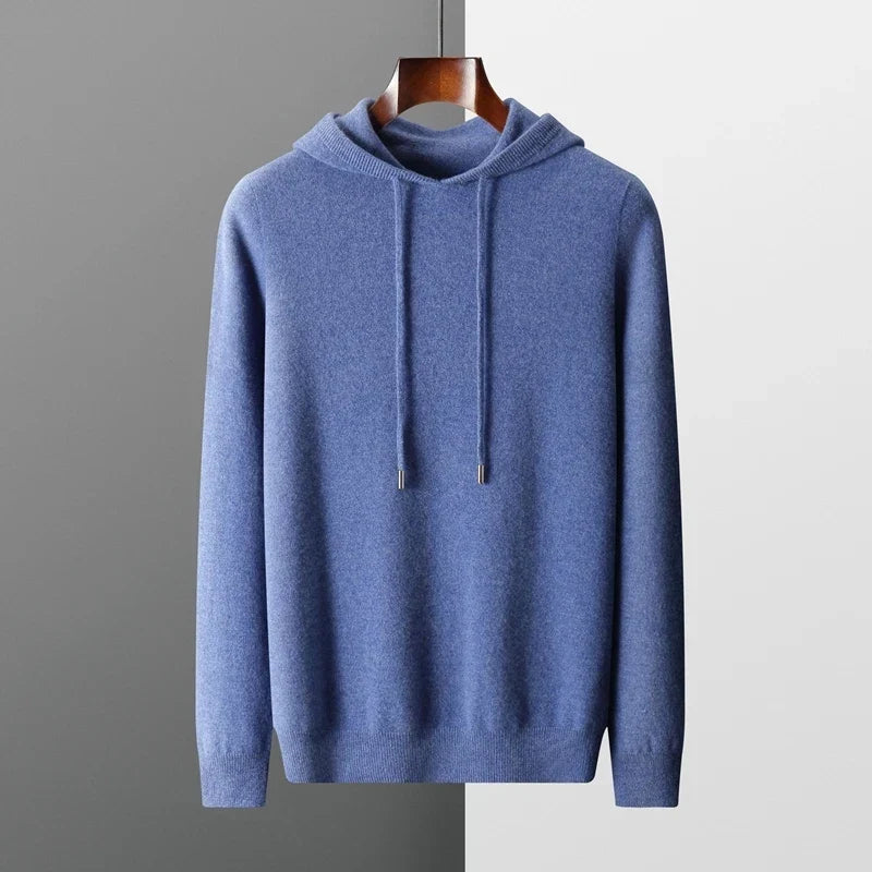 Sudadera con capucha OSLO de lana merino