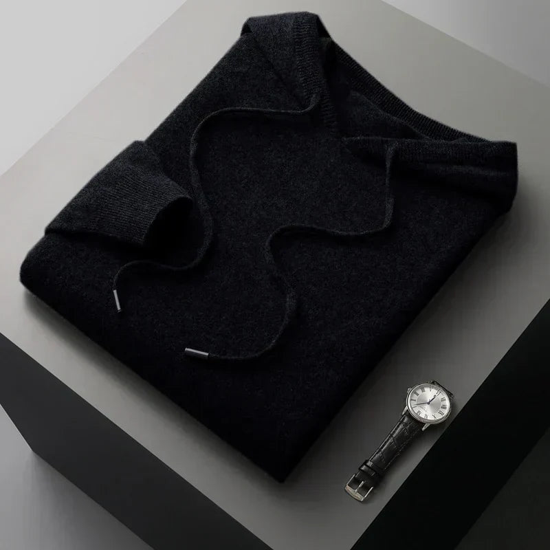 Sudadera con capucha OSLO de lana merino