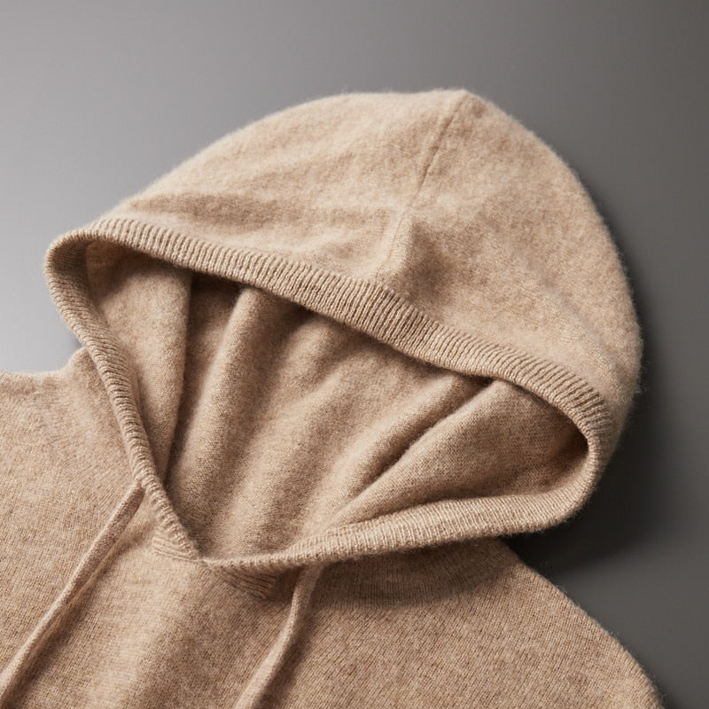 Sudadera con capucha OSLO de lana merino