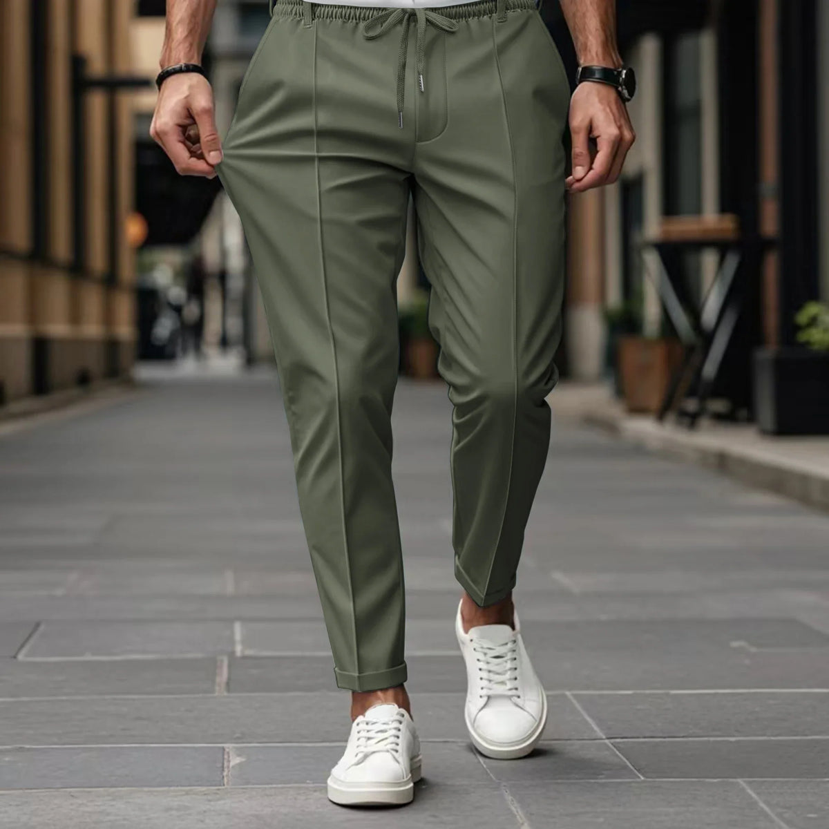 Pantalón URBAN de Corte Recto y Confort Diario