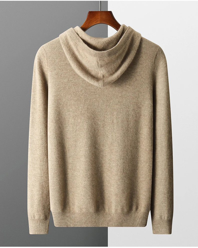 Sudadera con capucha OSLO de lana merino
