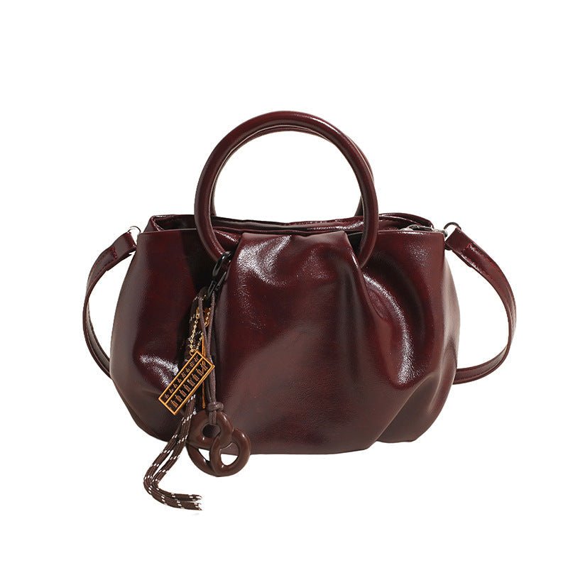 Bolso nube plisado ligero