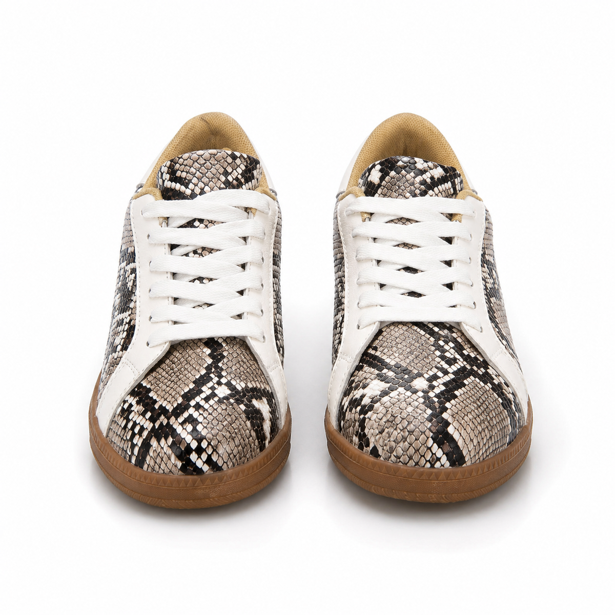 Zapatillas con efecto serpiente