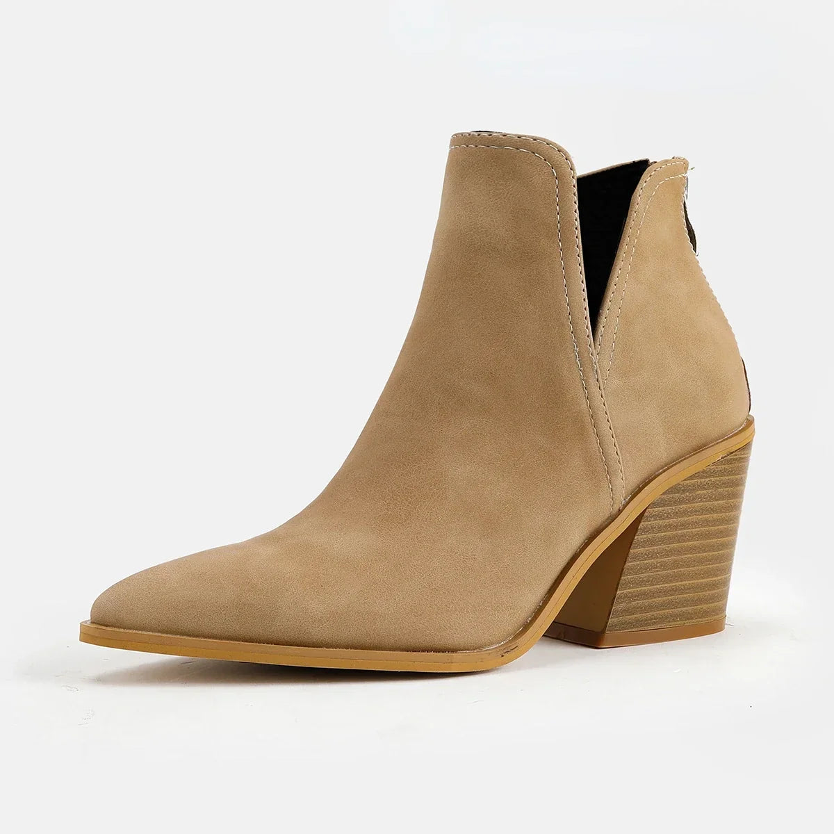 Botines Negros Efecto Serpiente
