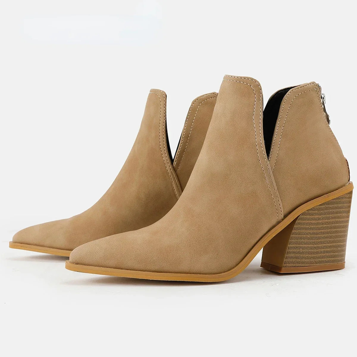 Botines Negros Efecto Serpiente