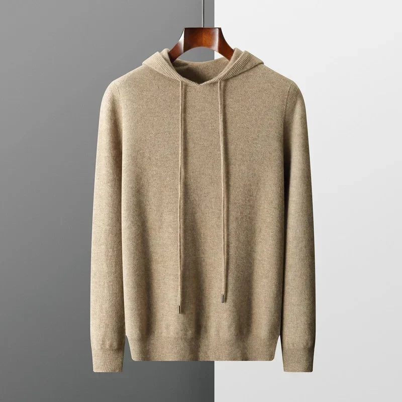 Sudadera con capucha OSLO de lana merino