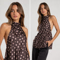 Top de cuello halter
