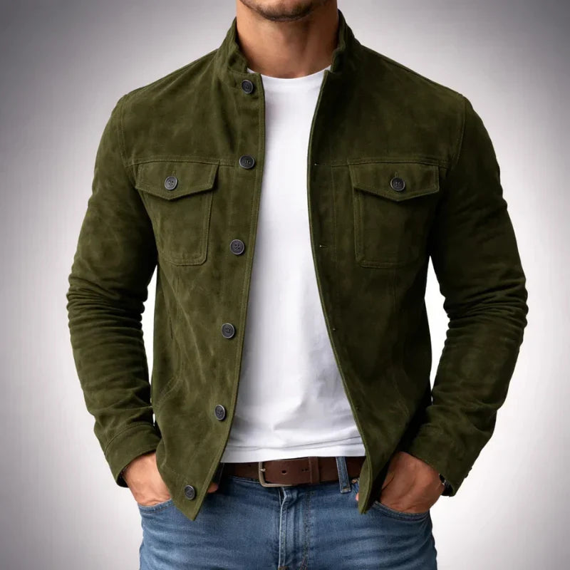 Chaqueta MILANO de Ante Italiano Estructurado