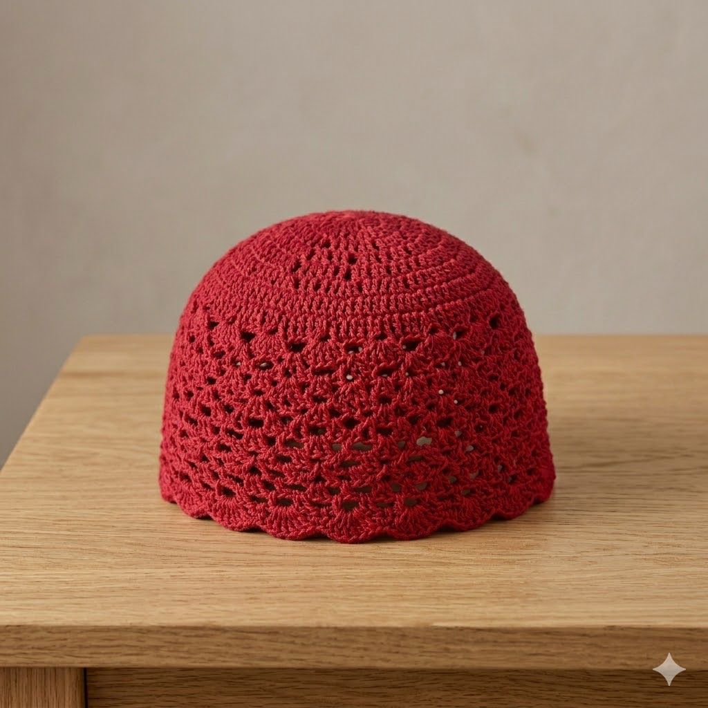 Gorro de crochet Amara