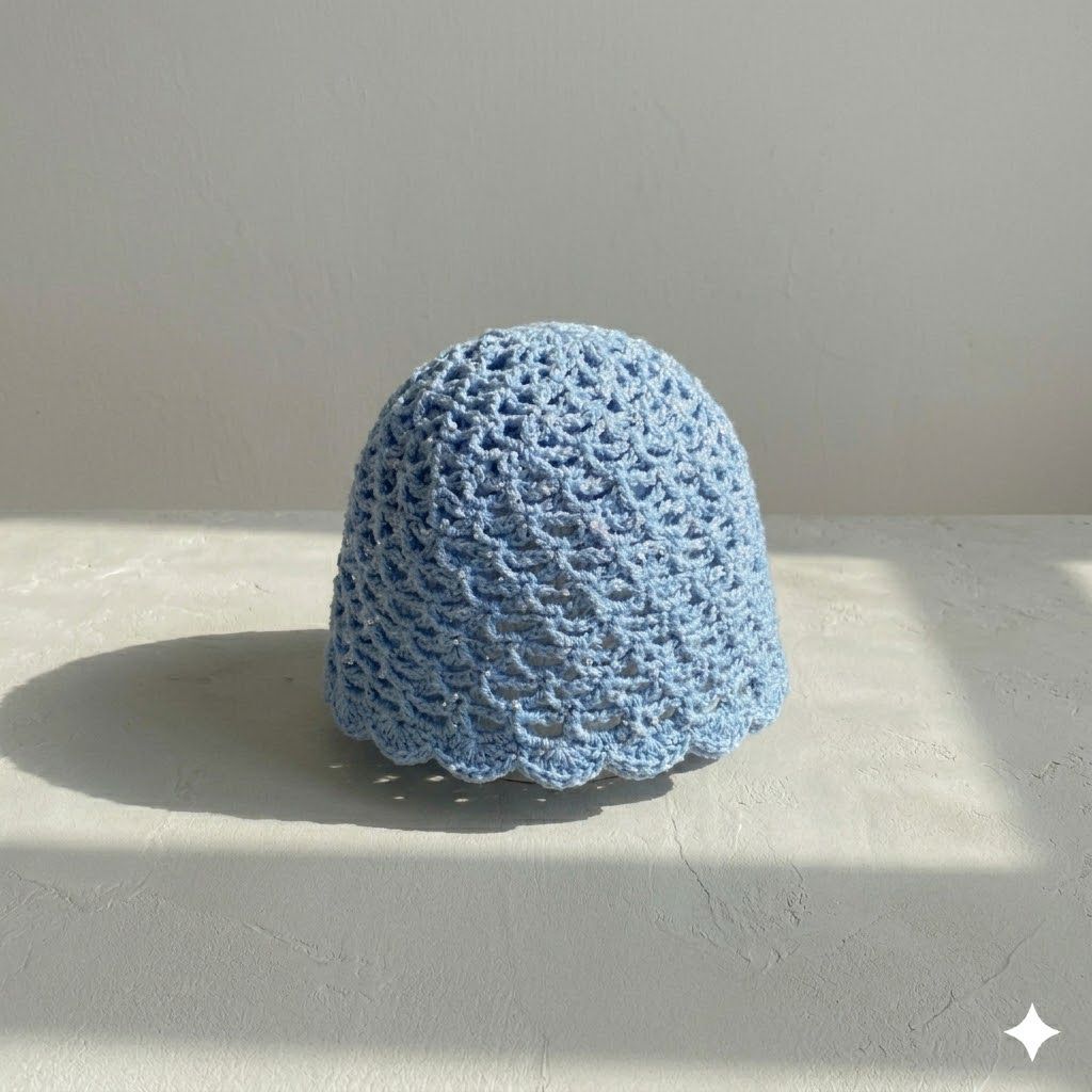 Gorro de crochet Amara
