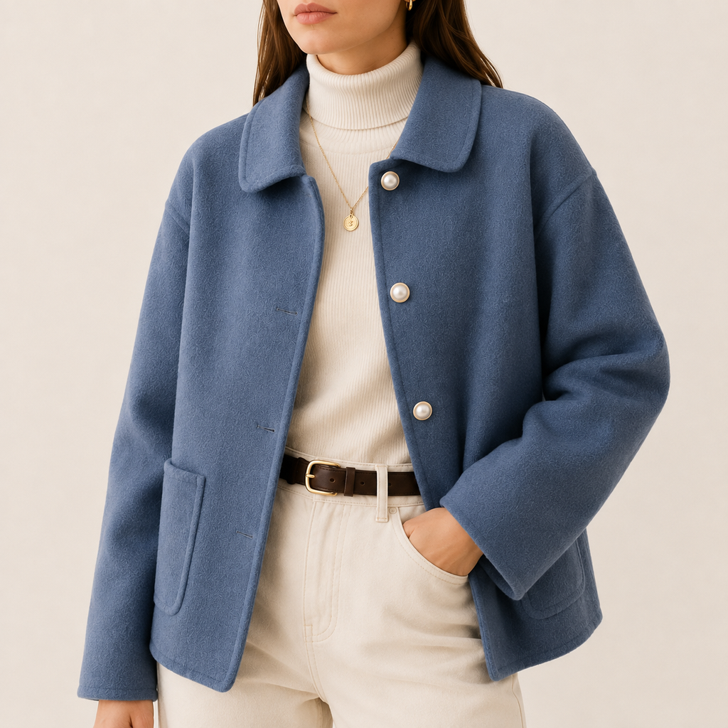 CLARA Chaqueta corta de cachemira