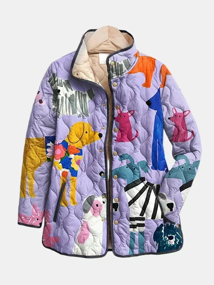 Chaqueta acolchada para perritos