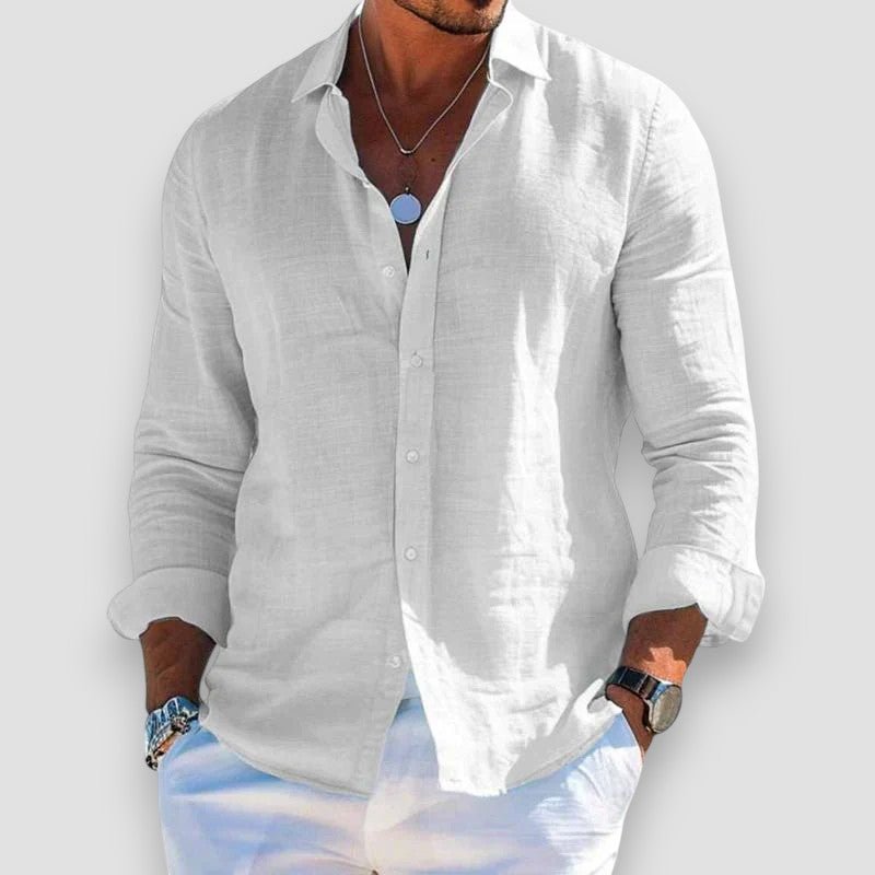 Camisa Santorini: ligereza y estilo para el verano