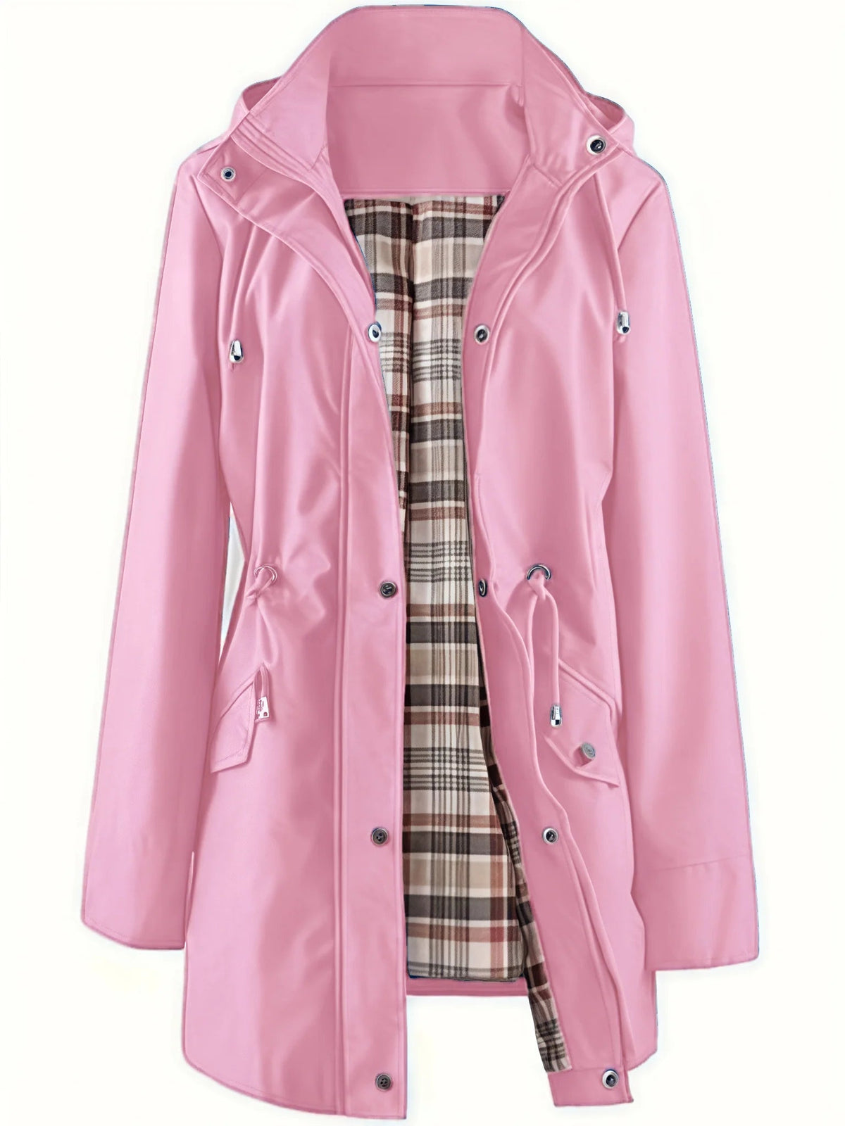 Amel - Chaqueta impermeable de manga larga
