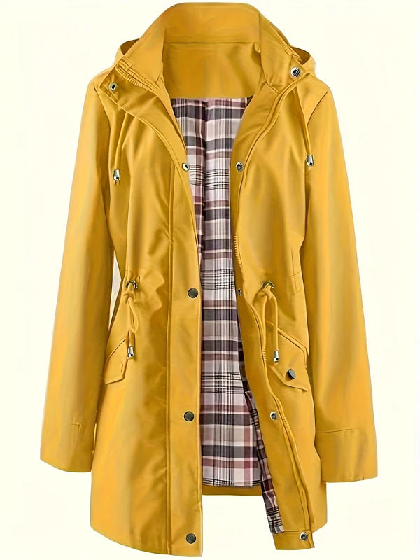Amel - Chaqueta impermeable de manga larga