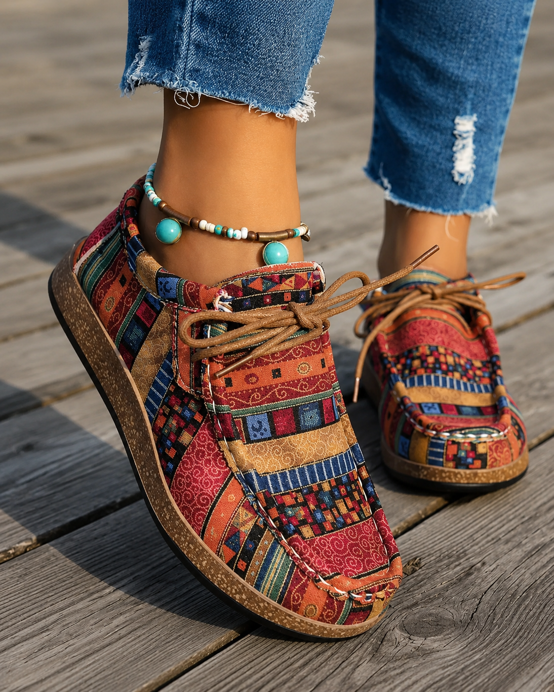 Loes | Zapatos ortopédicos coloridos con suela flexible