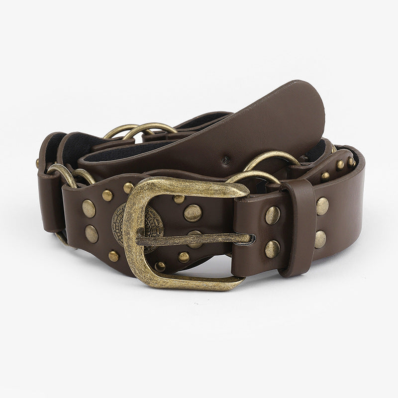 Cinturón retro casual