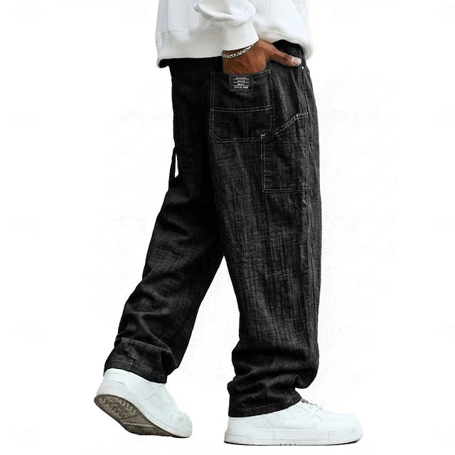 Pantalón FLOW de Lino Premium de Corte Relajado