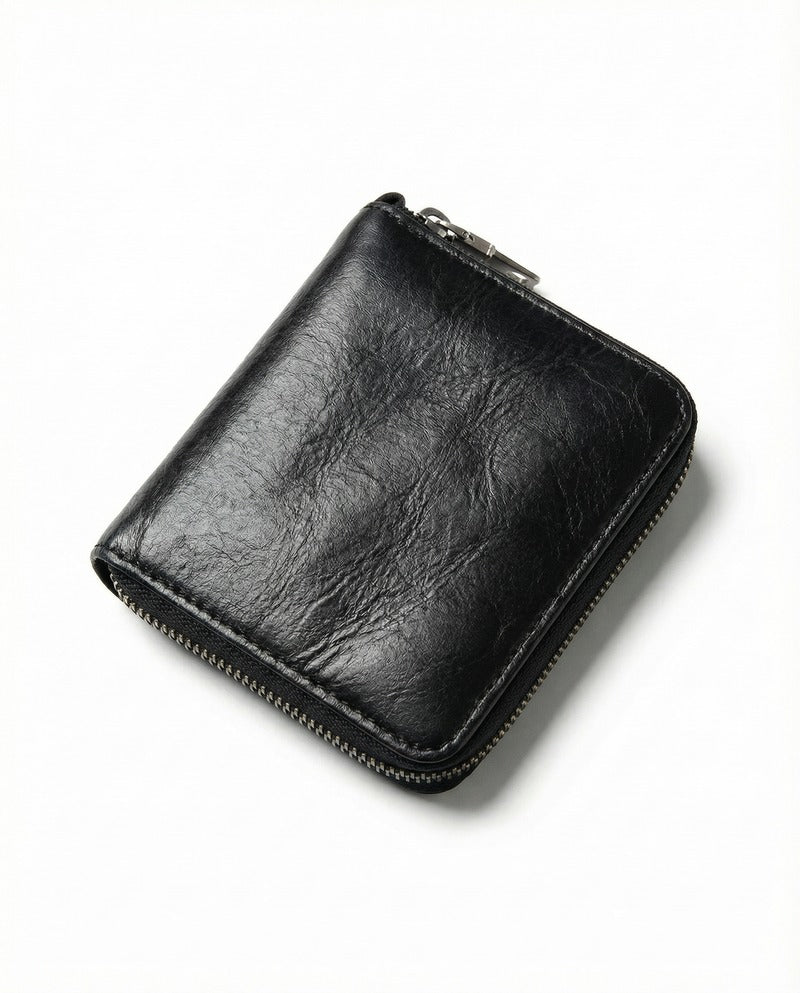 Cartera MODENA de piel artesanal
