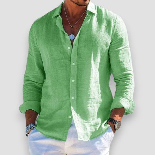 Camisa Santorini: ligereza y estilo para el verano