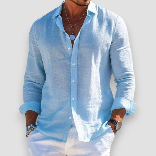 Camisa Santorini: ligereza y estilo para el verano